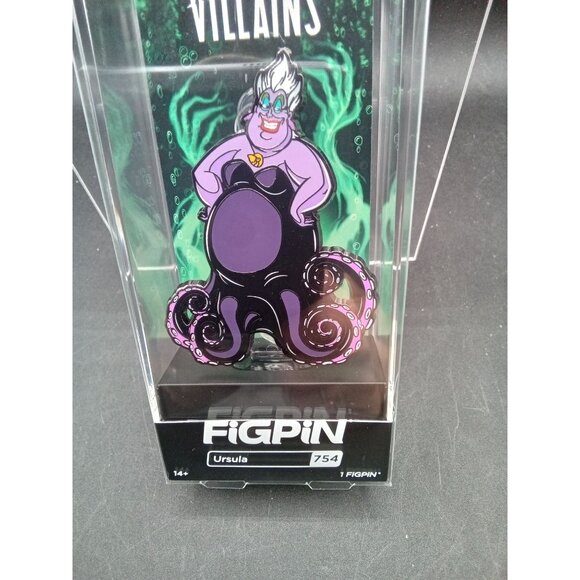 Disney Villains FigPin #754 Ursula Enamel Collectible In Packaging - Picture 3 of 5